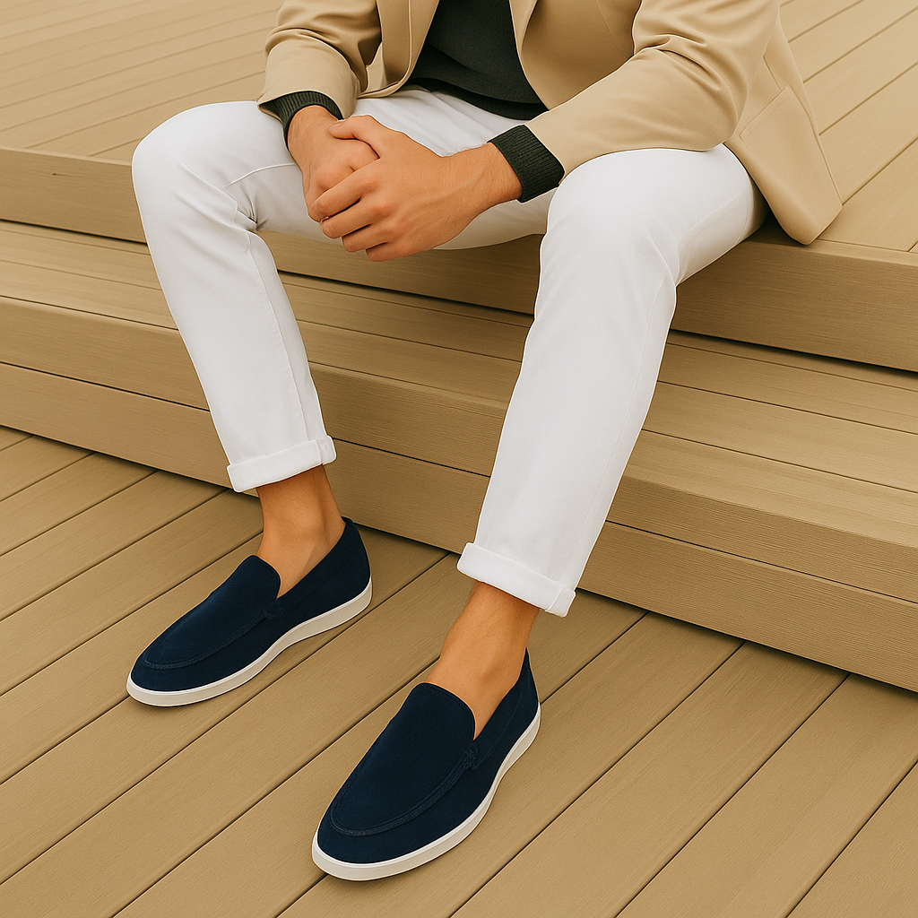Jansen | Elegante Suède Loafers