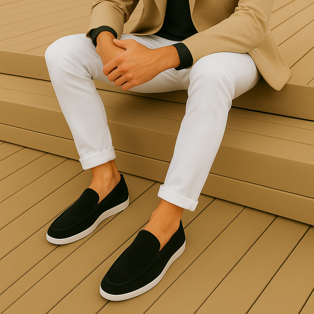 Jansen | Elegante Suède Loafers