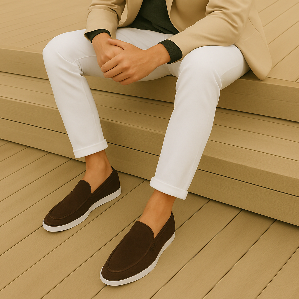 Jansen | Elegante Suède Loafers