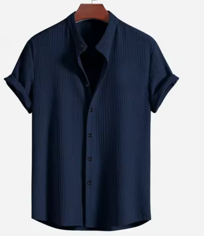 Jansen | Soft Ribbed spring blouse
