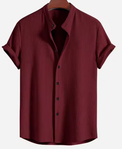 Jansen | Soft Ribbed spring blouse