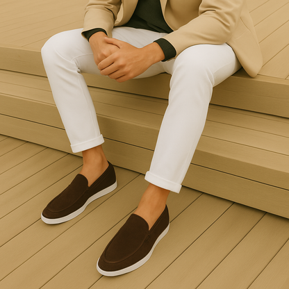 Jansen | Elegante Suède Loafers